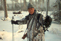 Great grouse and black grouse hunting in the winter
