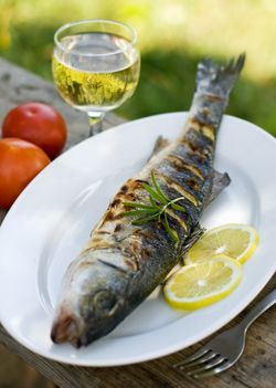 Grilled fish