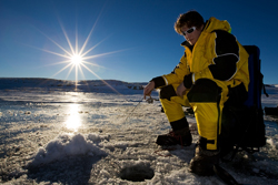 Winter angling in Härjedalen